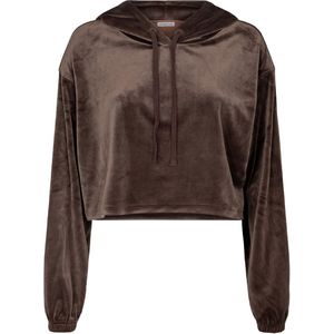 Designers Remix Hoodie - Fluweel - Bijgesneden - Frances - Modde - Designers Remix - 10 jaar (140) - Hoodie