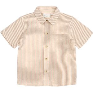The New Siblings Overhemd - TnstOpal - Indiaas Tan Striped - The New - 1½ jaar (86) - Hemd S/S