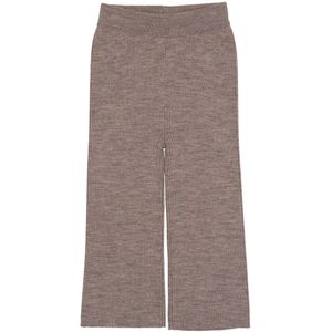 Copenhagen Colors Broek - Wol - Breed - Rib - Natural Melange - Copenhagen Colors - 8 jaar (128) - Broek - Wol