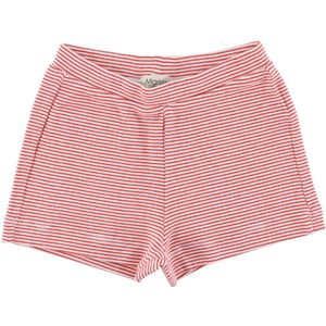 MarMar Shorts - Rib - Modaal - Paulo - Rood Stripe - MarMar - 68 - Shorts