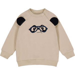 The New Siblings Sweatshirt - TnsSivan - Havermout m. Panda - The New - 68 - Sweatshirt