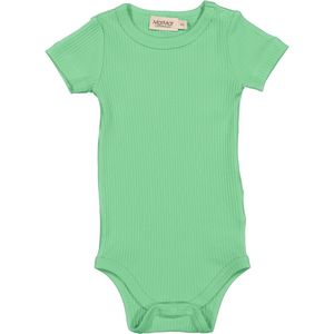 MarMar Romper k/æ - Rib - Modaal - Plain - Cale Green - MarMar - 56 - Romper S/S