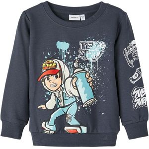 Name It Sweatshirt - NmmSaied - India Ink - Name It - 2 jaar (92) - Sweatshirt