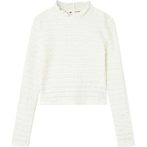 LMTD Blouse - NlfFraja - White Alyssum - LMTD - 7-8 jaar (122-128) - Shirts