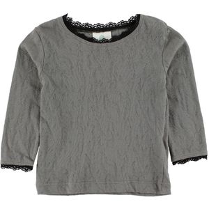 En Fant Blouse - Grijs m. Pointelle - En Fant - 56 - Shirts
