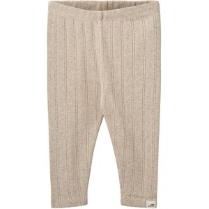Sofie Schnoor Leggings - Nalinesb - Beige m. Pointelle - Sofie Schnoor - 56 - Leggings