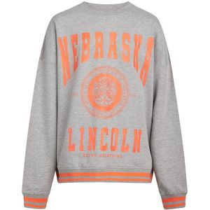 Grunt Sweatshirt - Sade - Grijs Gevlekt - Grunt - 12 jaar (152) - Sweatshirt