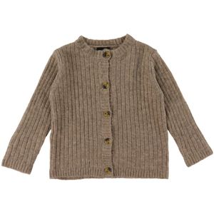 Sofie Schnoor Cardigan - Gebreid - Brown Melange - Sofie Schnoor - 68/74 - Cardigan
