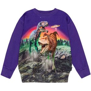 Molo Sweatshirt - Mattis - Dino Play - Molo - 6 jaar (116) - Sweatshirt