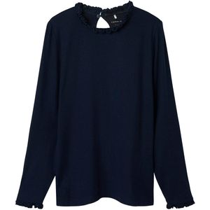 Name It Blouse - NkfPrakula - Dark Sapphire - Name It - 6 jaar (116) - Shirts