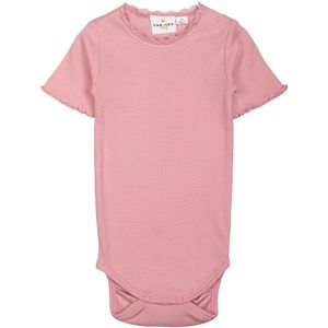 The New Romper s/s - TnsKrista - Rib - Roze Nectar - The New - 62 - Romper S/S