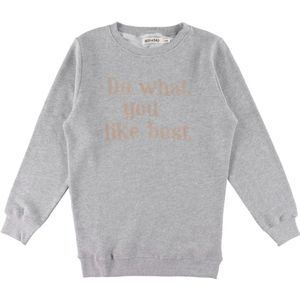Add to Bag Sweatshirt - Grijs m. Print - Add to Bag - 8 jaar (128) - Sweatshirt