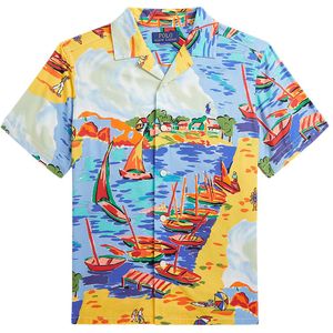 Polo Ralph Lauren Overhemd - Andy Kamperen - Multicolour m. Stra - Polo Ralph Lauren - 10-12 jaar (140-152) - Hemd S/S