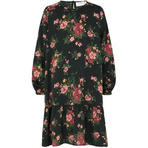 Rosemunde Jurk - Black Boeket Rose Print - Rosemunde - 12 jaar (152) - Jurk