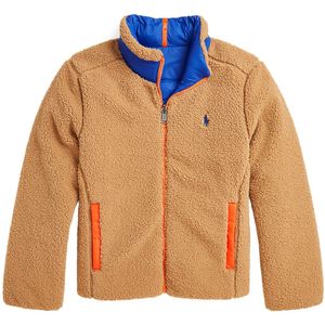 Polo Ralph Lauren Gevoerde Jas m. Fleece - Omkeerbaar - Bruin/Bl - Polo Ralph Lauren - 8 jaar (128) - Donsjassen