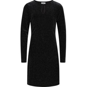 Grunt Jurk - Fluweel - Tuam - Zwart m. Zilver Stippen - Grunt - 16 jaar (176) - Jurk