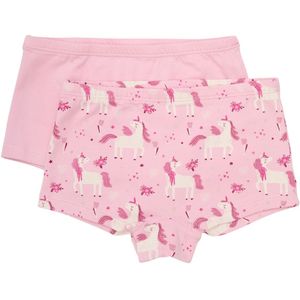 Minymo Onderbroek - 2-pack - AOP - Gebleekt Mauve - Minymo - 10 jaar (140) - Slips