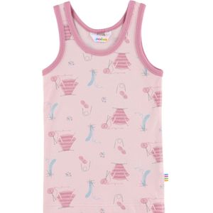 Joha Onderhemd - Roze m. Print - Joha - 90 - Onderhemd