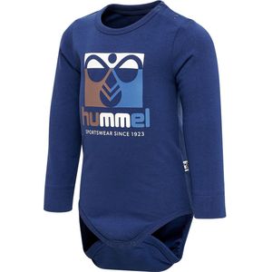 Hummel Romper l/s - hmlHolger - Sargasso Sea - Hummel - 62 - Romper L/S