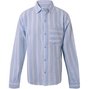 Hound Overhemd - Striped - Light Blue/White - Hound - 8 jaar (128) - Overhemd