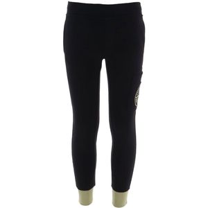 Stone Island Joggingbroek - Zwart m. Dusty Legergroen - Stone Island - 8 jaar (128) - Joggingbroek