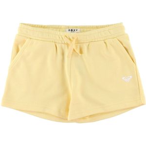 Roxy - Kid's Surf Feeling Terry Short - Korte Broek - Beige - 60% Katoen, 40% Polyester