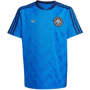 adidas Originals T-Shirt - Blauw m. Logo's - adidas Originals - 9 jaar (134) - T-Shirts