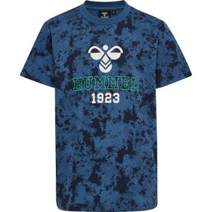 Hummel T-shirts - hmlJanno - Vaandrig Blue - Hummel - 4 jaar (104) - T-Shirts