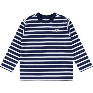 Hummel Blouse - HmlJR - Loose - Dress Blues/Wit Gestreept - Hummel - 5-6 jaar (110-116) - Shirts