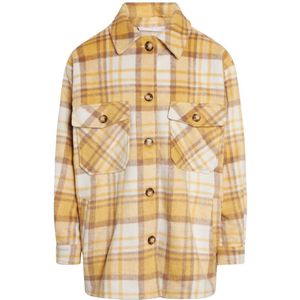 Grunt Jas - Herper - Geel m. Ruiten - Grunt - 14 jaar (164) - Zomerjas