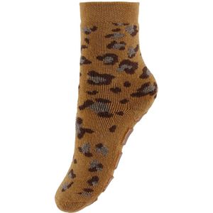 Melton Sokken - ABS - Leopard - Koekje - Melton - 17/19 - Sokken