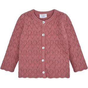Hust and Claire Cardigan - Gebreid - Cilja Pointelle - Dry Rose - Hust and Claire - 56 - Cardigan