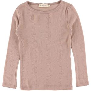 MarMar Blouse - Tamra - Wol - Verbrand Rose - MarMar - 1 jaar (80) - Shirts