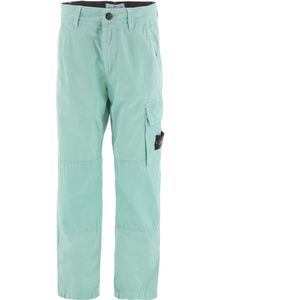 Stone Island Broek - Lichtgroen - Stone Island - 10 jaar (140) - Broeken - Katoen