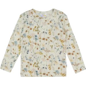Joha Blouse - Wol - Off White m. Bloemen - Joha - 90 - Shirts