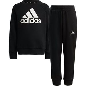 adidas Performance Sweatset - LK Bos JOG FT - Zwart/Wit - adidas Performance - 4 jaar (104) - Joggingpakken