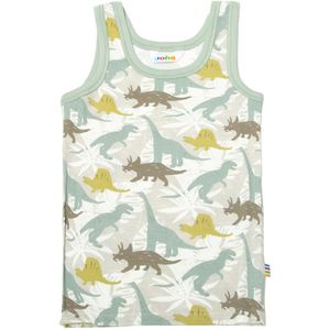 Joha Onderhemd - Off White/Dusty Groen m. Dino - Joha - 90 - Onderhemd