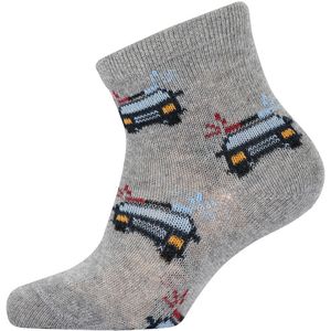 Melton Sokken - Light Grey Melange - Melton - 15/16 - Sokken