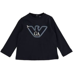 Emporio Armani Blouse - Navy m. Logo - Emporio Armani - 12 mnd - Shirts