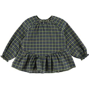 Konges Sløjd Blouse - Terre - Laurel Blue Check - Konges Sløjd - 1½ jaar (86) - Shirts