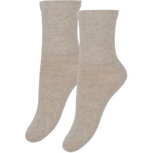 Minymo Sokken - 2-pack - Silver Nerts Melange - Minymo - 19/22 - Sokken