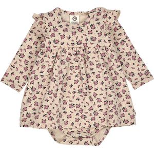 Müsli Body met Rok l/s - Zinna - Oak/Nostalgie Rose/Deep Green - Müsli - 62 - Romper L/S