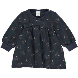 Freds World Sweatjurk - Ster - Nacht Blue m. Print - Freds World - 68 - Jurk