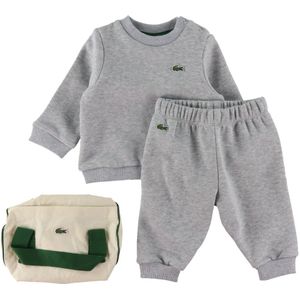 Lacoste Sweatset - Silver China - Lacoste - 18 mnd - Joggingpakken