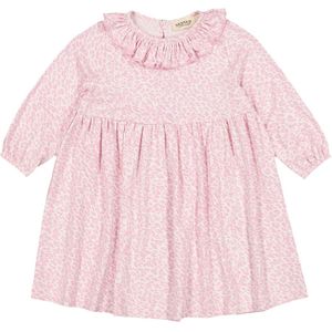 MarMar Jurk - Viscose - Diora Frill - Pink Leo - MarMar - 68 - Jurk