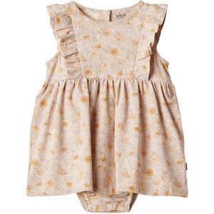 Wheat Body met Rok mouwloos - Vianna - Zonnehoedjes - Wheat - 2 jaar (92) - Romper Mouwloos
