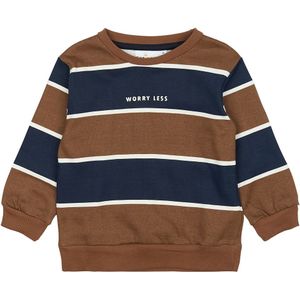 The New Sweatshirt - TnstPier - Toffee Striped - The New - 1½ jaar (86) - Sweatshirt