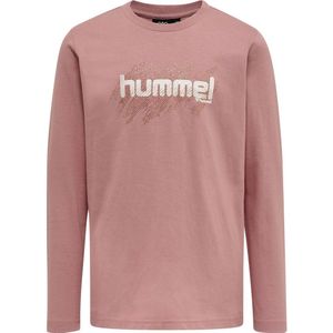 Hummel Blouse - hmlAsta - Hout Rose m. Wit - Hummel - 5 jaar (110) - Shirts