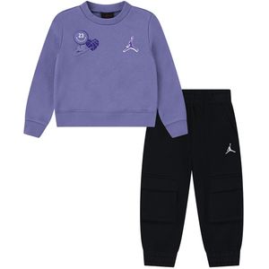 Jordan Sweatset - Zwart/Paars - Jordan - 2-3 jaar (92-98) - Joggingpakken
