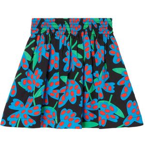 Stella McCartney Kids Rok - Gevlekte bloemen - Zwart/Bloemig - Stella McCartney Kids - 14 jaar (164) - Rok